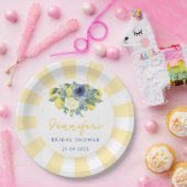 Brautparty-Papierplatte für helle Blütenblätter Pappteller (Party)