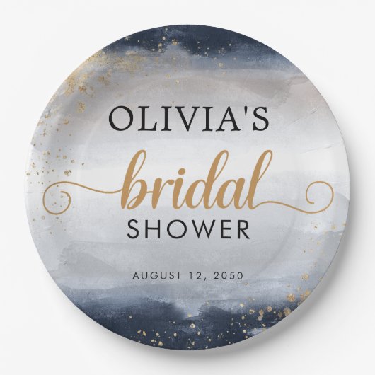 Brautparty-Papierplatte Pappteller (Vorderseite)