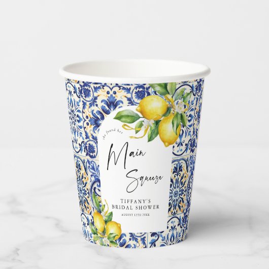 Brautparty Pappbecher (Rückseite)