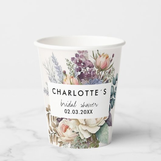 Brautparty Pappbecher (Vorderseite)