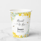 Brautparty Pappbecher (Rückseite)