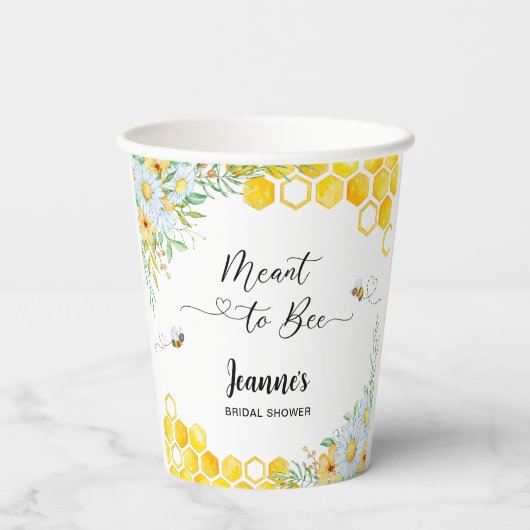 Brautparty Pappbecher (Rückseite)