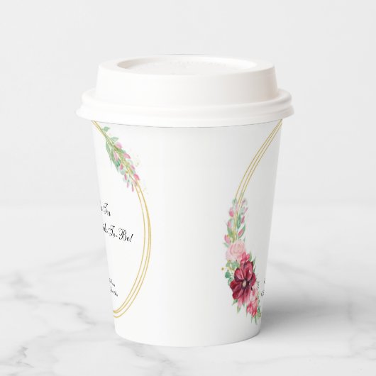 Brautparty Pappbecher (Links)