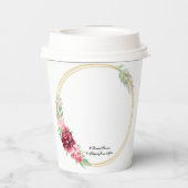 Brautparty Pappbecher (Rückseite)