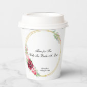 Brautparty Pappbecher (Vorderseite)