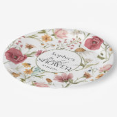 Brautparty Pappteller (Schrägansicht)