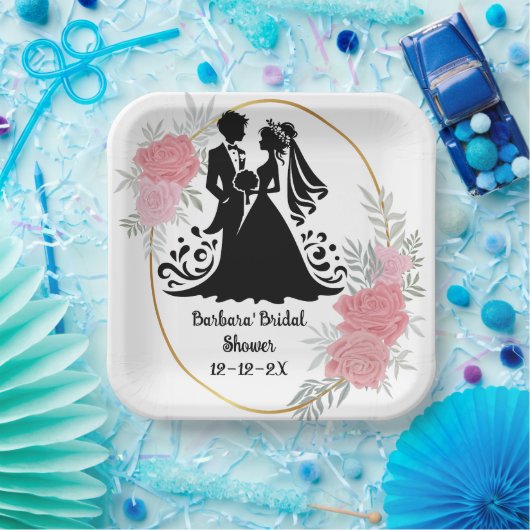 Brautparty Pappteller (Party)