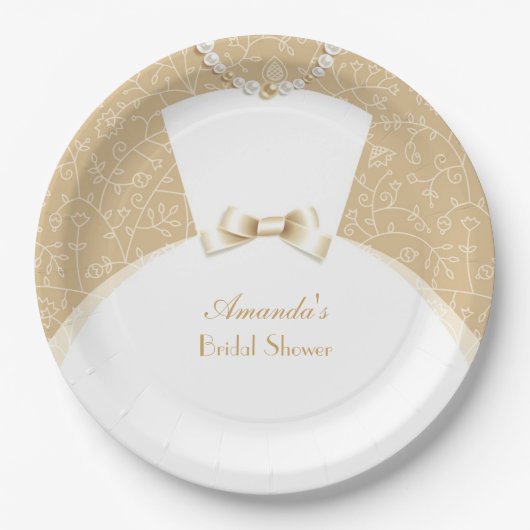 Brautparty Pappteller (Vorderseite)