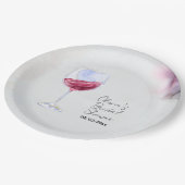 Brautparty Pappteller (Schrägansicht)