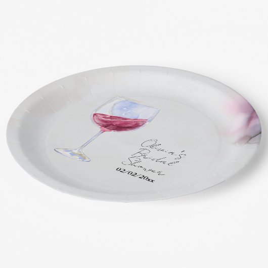 Brautparty Pappteller (Schrägansicht)