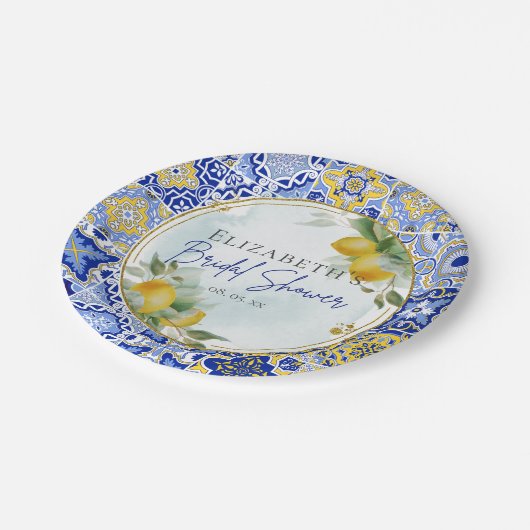 Brautparty Pappteller (Schrägansicht)