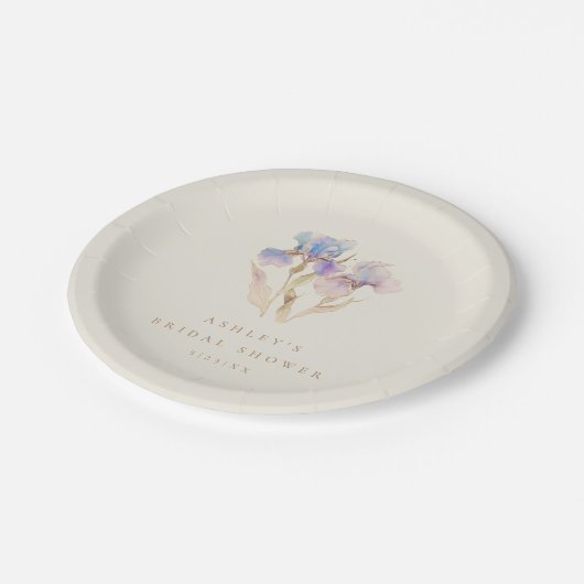 Brautparty Pappteller (Schrägansicht)