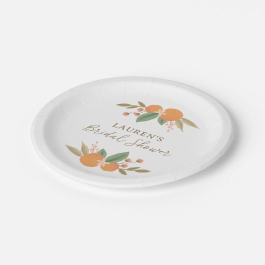 Brautparty Pappteller (Schrägansicht)