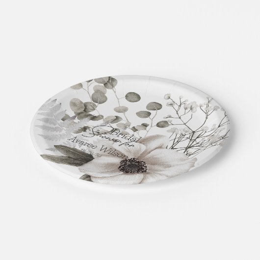 Brautparty Pappteller (Schrägansicht)