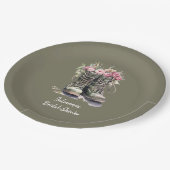 Brautparty Pappteller (Schrägansicht)