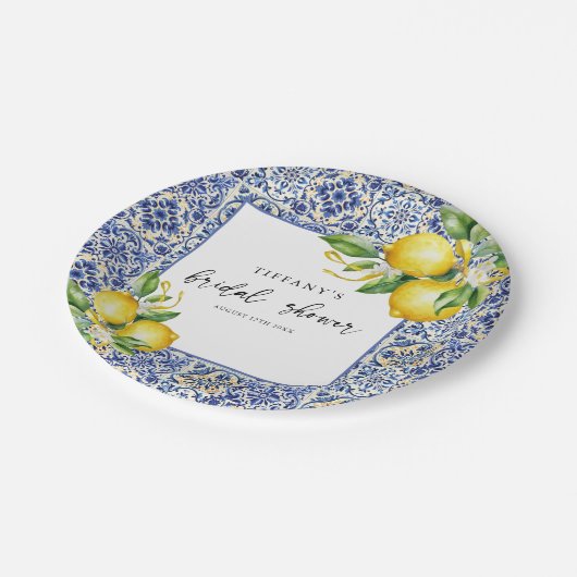 Brautparty Pappteller (Schrägansicht)