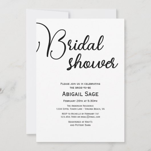 Brautparty Paris, Eiffelturm, Rote Balloons Einladung (Vorderseite)