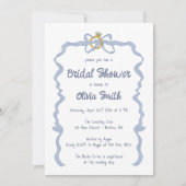 Brautparty-Party Einladung mit Hand (Vorderseite)