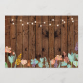 Brautparty Party Florenz Programm (Rückseite)