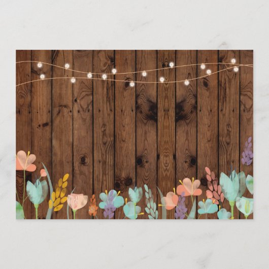 Brautparty Party Florenz Programm (Rückseite)