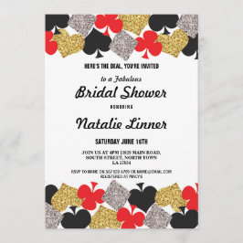 Brautparty Party Las Vegas Casino Einladung
