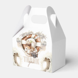 Brautparty Pastel Sand Beach Geschenkschachtel