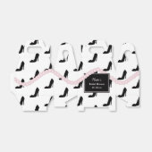 Brautparty Pearls and Heals Wedding Black Pink Geschenkschachtel (Ungefaltet)