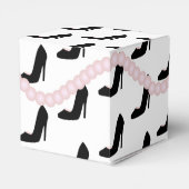 Brautparty Pearls and Heals Wedding Geschenkschachtel (Rückseite)