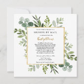 Brautparty per Post Einladung (Vorderseite)