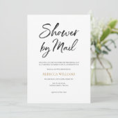 Brautparty per Post Einladung (Stehend Vorderseite)