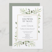 Brautparty per Post Rustikale Ferne Einladung (Vorne/Hinten)