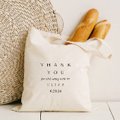 Brautparty Personalisiert Danke, Black Type Tragetasche