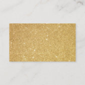 Brautparty Pink Gold Glitzer Registrierungseintrag Begleitkarte (Rückseite)