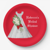Brautparty-Platte Pappteller (Vorderseite)