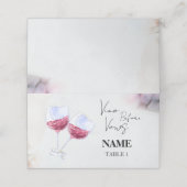 Brautparty Platzkarte (Außenseite Aufgefaltet)