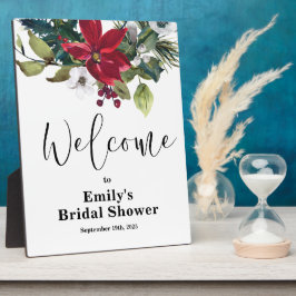 Brautparty Poinsettia - Urlaub Fotoplatte