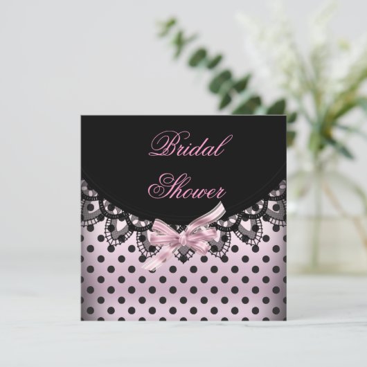 Brautparty Polterabend Party Zebra Einladung (Stehend Vorderseite)