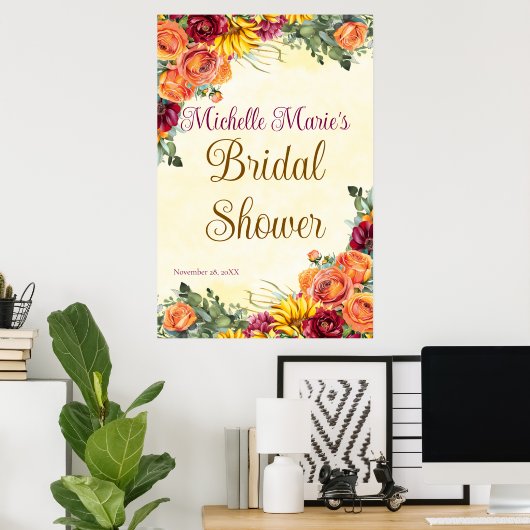 Brautparty Poster (Heimbüro)