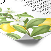 Brautparty Poster (Ecke)