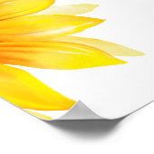 Brautparty Poster in modernem Design. (Ecke)