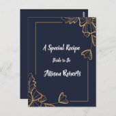 Brautparty Postkarte (Vorne/Hinten)