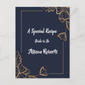 Brautparty Postkarte (Vorderseite)