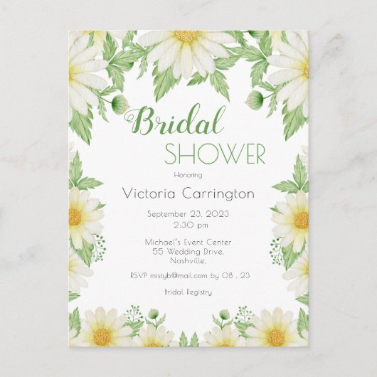 Brautparty Postkarte (Vorderseite)