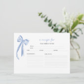 Brautparty Prosecco Einladung (Stehend Vorderseite)