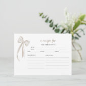 Brautparty Prosecco Einladung (Stehend Vorderseite)