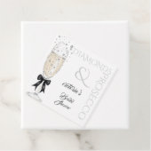 Brautparty prosecco geschenkanhänger (Beispiel)