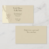 Brautparty Raffle Tickets Einschließkarte Begleitkarte (Vorne/Hinten)