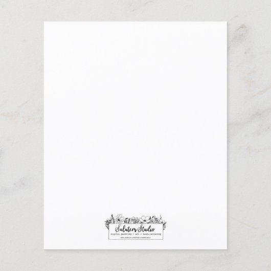 Brautparty Raten Sie das Kleiderspiel (Rückseite)