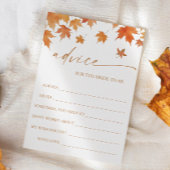 Brautparty-Ratenkarte fallen Einladung