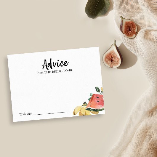 Brautparty-Ratenkarte frisch Einladung